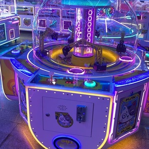 Indoor Children's 4-person Excavator Candy Machine Island Machine Construction Toy Gift Machine Entertainment Equipment - Product Image 6