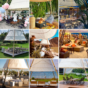 Tende per Eventi all'Aperto, Decorative per Feste e Festival, <span class=keywords><strong>Tenda</strong></span> Lanterna in <span class=keywords><strong>Bambù</strong></span> Stile Coody per Celebrità di Internet, <span class=keywords><strong>Tenda</strong></span> per Hotel - Product Image 5