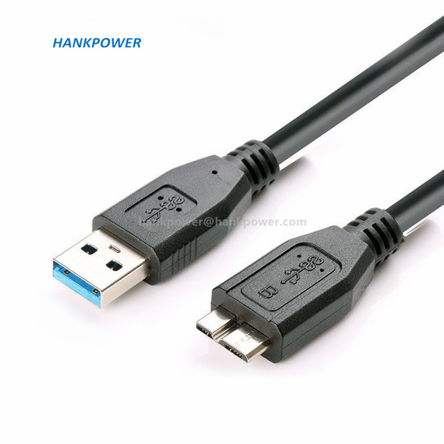 USB 3.0 Male to Micro B Male Data Sync Cable Cord for External Hard Drive Disk HDD Hard Drive Cable