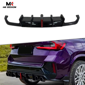 Diffusore Posteriore Nero Lucido Stile VTEN con Luce LED per <span class=keywords><strong>BMW</strong></span> X1 <span class=keywords><strong>U11</strong></span> 2024+ Styling Auto - Product Image 1