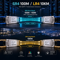 Module optique SFP+ 40G, transceiver à branchement à chaud pour centre de données