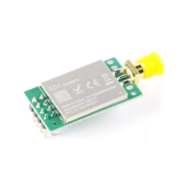E01-2G4M27D/ML01DP5 NRF24L01P+PA+LNA 2.4G Wireless Transceiver Module 2500 Meter Long-distance Communication Anti-interference