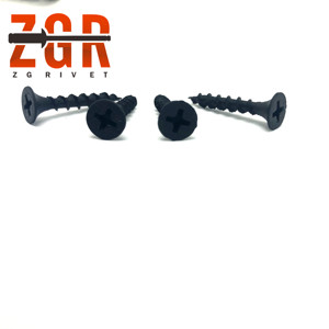 Thô Hoặc Fine Thread <span class=keywords><strong>Bugle</strong></span> <span class=keywords><strong>Head</strong></span> Đen Xám Phosphated Vách Thạch Cao Vít Nhà Sản Xuất Thiên Tân - Product Image 4