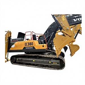 Excavadora Volvo EC380 usada, bien mantenida, de tamaño mediano, en venta. Maquinaria de construcción. - Product Image 1