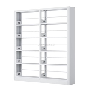 Trường kim loại double side thép sử dụng thiết kế hiện đại bibliotheque kệ sách thư viện thép công nghiệp thư viện kệ sách - Product Image 6
