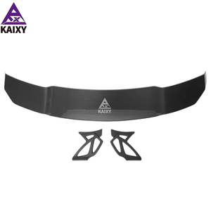 Aileron arrière double couche en fibre de carbone style Vorstein avec finition polie pour <span class=keywords><strong>BMW</strong></span> F80 F82 M3 <span class=keywords><strong>M4</strong></span> GT - Product Image 3