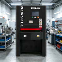 Ponceuse à bande plate 220V 1PH pour polissage de métaux et acier inoxydable