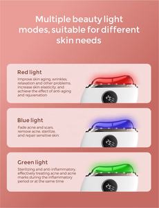 Équipement de beauté à usage domestique visage raffermissant minceur raffermissant tendance soins de la peau électrique visage guasha appareil de beauté - Product Image 6