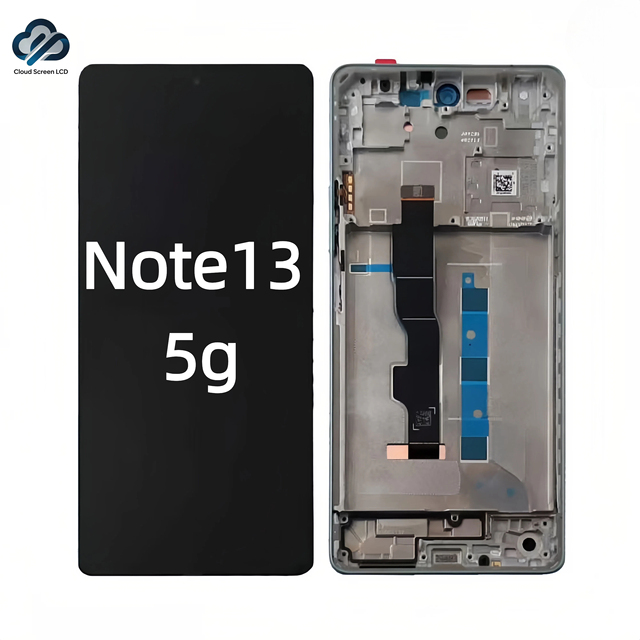 Original Quality Touch Screen for Redmi Note13 5g with Frame Screen Display Original Mobile Phone