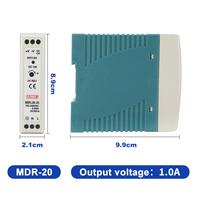 Rail Switch Alimentation 24V Transformateur 220 à 12V Type de voie DC MDR-10/20/40/60