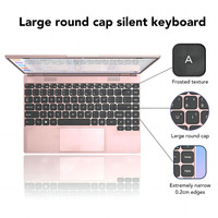 Spot ordinateur portable 14 pouces argent Pc 1920*1200 Intel N5095 processeur Quad Core Ddr4 8 Go 16 Go Ram fenêtre 10/11 ordinateur Pc pour étudiant