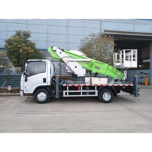 Camión con Plataforma de Trabajo Aéreo ISUZU 25M 28M, Elevador Hidráulico con Brazo de Acero de Alta Resistencia para Construcción y Uso Municipal - Product Image 1