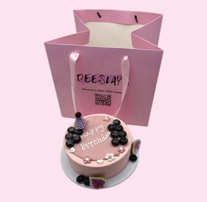 Bán buôn sang trọng túi giấy cho món quà sinh nhật Bánh Bao bì túi cupcake và bánh bao bì túi - Product Image 2