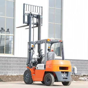 משלוח חינם מלגזה 3.5 טון באופן מלא הידראולי 4Wd מנוע דיזל מלגזה לשימוש מיכל - Product Image 6