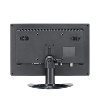 Moniteur de voiture multi-interface 10,1 pouces / Entrées VGA/AV / Tension large plage DC12-30V -20 ° C~60 ° Écran LCD IPS de 10,1 pouces pour C Operation