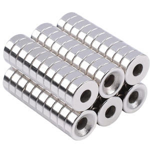 Rongteng חזק <span class=keywords><strong>neodymium</strong></span> דיסק מגנטים <span class=keywords><strong>8</strong></span> x3 מ "מ חור 3 מ" מ עבור ארונות עבודה כבדים ברגים תעשייתיים די מגנטים נדירים - Product Image 1