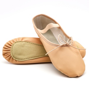 Scarpe da Ballo in PU con Suola in Finta Pelle Scamosciata, Scarpette da <span class=keywords><strong>Ballerina</strong></span> per Donne e Uomini, per Allenamento di Danza - Product Image 1
