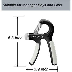 SPDTECH Fortalecedor de Agarre Manual con Resistencia Ajustable, Paquete de 2, Entrenador de Fuerza para Niños y Adolescentes, Herramienta de Ejercicio para Antebrazo y Muñeca - Product Image 4