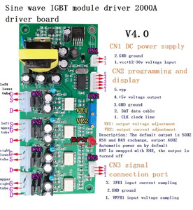 Módulo IGBT de Onda Sinusoidal Pura de Alta Potencia, Placa de Control de 2000A, Módulo de Potencia IGBT de Alta Calidad - Product Image 2
