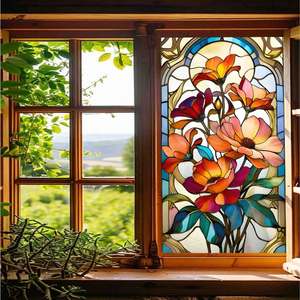 Custom PVC Printable <span class=keywords><strong>Static</strong></span> Cling Glass Window Film Removível Matte Vinyl Adesivos Fosco Filme Home Decalques Poster Materiais - Product Image 4