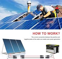 Cable Solar H1Z2Z2-K de 6 mm² con Certificación TUV, DC1500V XLPO, Cable Fotovoltaico de Cobre Estañado, Resistente a los Rayos UV, para Sistemas de Paneles Solares