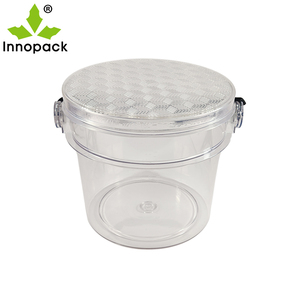 Poignée en tissu de seau d'eau transparent en matériau ABS avec une forte capacité de charge vente directe d'usine seau de lavage de voiture 15L - Product Image 1