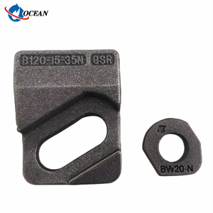 Abrazadera de Riel GSR B120-15-35 con Clip Atornillado para Construcción de Rieles de Grúa - Product Image 3