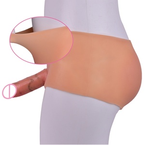 SXXY Realistic Silicone <b>Dildo</b> Pants Skin Feeling Solid Penis <b>Dildo</b> Pants Strap on Panties Sex Toy for Couples Lesbian - Product Image 6
