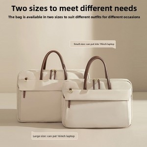 <span class=keywords><strong>Sac</strong></span> à dos pour <span class=keywords><strong>ordinateur</strong></span> portable en polyester ultra-léger de <span class=keywords><strong>16</strong></span> <span class=keywords><strong>pouces</strong></span>, décontracté pour <span class=keywords><strong>femme</strong></span>, mallette d'affaires, sacoche pour tablette de couleur unie avec logo - Product Image 2
