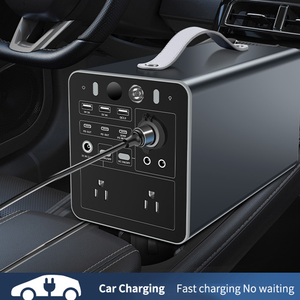 มีจำหน่ายในสต็อก 600W สถานีไฟฟ้าแบบพกพาแบบชาร์จไฟได้ 0.6KW 512Wh แบตเตอรี่ลิเธียมสำหรับตกปลาตั้งแคมป์กลางแจ้งจัดส่งฟรี - Product Image 4