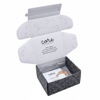 Boîtes d'emballage en papier pour colis de parfum de luxe AU, petites, blanches, personnalisées avec logo, pour coffret cadeau