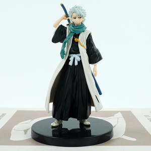 3 pièces/ensemble 14-18cm Kurosaki Ichigo Hitsugaya Toushirou Abarai <span class=keywords><strong>Renji</strong></span> Personnage de dessin animé Bleach Figurine d'action - Product Image 4