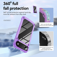 Offres Spéciales 360 ° Anti-chute Armure Téléphone Cas Antichoc Lentille Protection Compatible avec pour iPhone 11 12 13 14 15 16 17 Pro Max