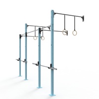 Rack d'alimentation de gymnastique multifonction robuste Rack d'alimentation de fitness Cage de squat d'entraînement mural