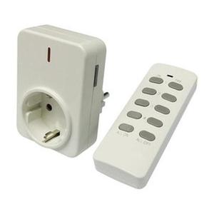 Presa wireless con telecomando, caratteristiche tecniche avanzate, controllo remoto, ideale per accendere/spegnere dispositivi. - Product Image 1