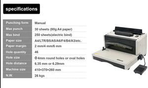 SG-EC8706 Máy Đóng Sách Xoắn Ốc Chạy Điện Máy Đóng Sách Officeworks - Product Image 2