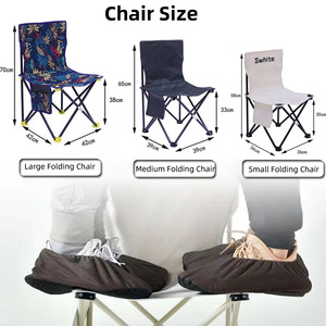 <span class=keywords><strong>M</strong></span> Beden Taşınabilir Katlanır Sandalye Oxford Kumaş Açık Hava Aktiviteleri-Kamp Balıkçılık Plaj Demir Seyahat Yürüyüş Bahçe Park Kullanı<span class=keywords><strong>m</strong></span>ı İçin - Product Image 2