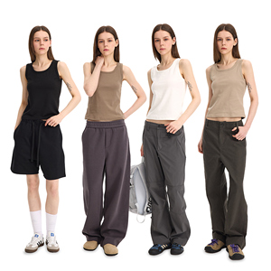 Tanque de fitness elástico para mujer Estilo Baddie americano Slim Fit para yoga/gimnasio - Product Image 2
