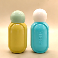 Bouteille en plastique PET avec bouchon à vis, capacité 60 ml/100 ml, impression sérigraphique couleur personnalisée OEM, modèle ZS13 pour les soins cosmétiques de la peau