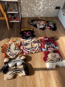 Alfombra Personalizada con Diseño de Anime, Alfombra Divertida con Forma 3D, Tapete para Puerta, Decoración para Sala de Estar y Dormitorio, Alfombra Resistente al Desgaste para One Piece - Product Image 5