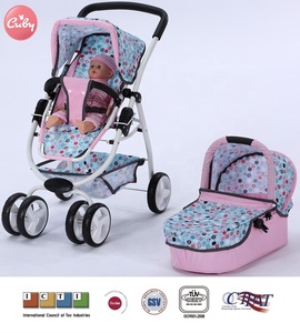 Bambola carrozzina con grandi ruote a basso prezzo produttore OEM ODM carrozza gioco <span class=keywords><strong>giocattolo</strong></span> carrozza <span class=keywords><strong>giocattolo</strong></span> <span class=keywords><strong>giocattolo</strong></span> bambino bambola passeggino - Product Image 2