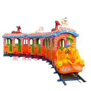 hot sale small electric train for kids  amusement rides mini animal track train