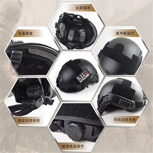 Nouveaux casques tactiques FAST pour le <span class=keywords><strong>tir</strong></span>, le paintball, le combat en plein air, le CS - Product Image 6