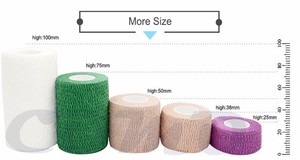 شريط رياضي رياضي غير منسوج ضمادات ذاتية اللصق مرنة - Product Image 3