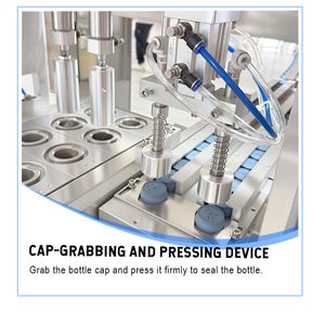 Machine d'emballage automatique pour capsules de café moulu instantané de qualité alimentaire avec remplissage, scellage et bouchage - Product Image 6