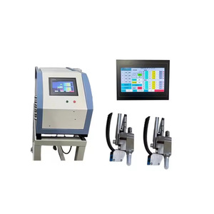 Máquina de pulverización de adhesivo termofusible Nantong 900x600x600 con dos pistolas para encolado de cartones - Product Image 1