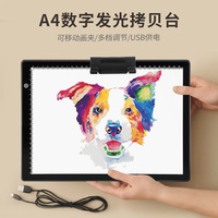 Portable A4 LED Art artisanat traçage lumière Pad dessin lumière conseil Table Animation croquis