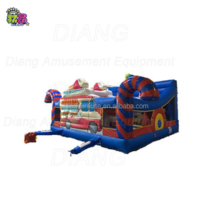 Fabriqué en Chine Château blanc. Le trampoline gonflable <span class=keywords><strong>Chici</strong></span> explose le château de videur commercial en PVC plein d'entrain - Product Image 2