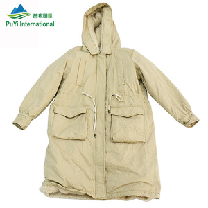 PUYI Women Winter petted Coat vestiti di seconda mano vestiti vestiti alla rinfusa abiti usati - Product Image 3
