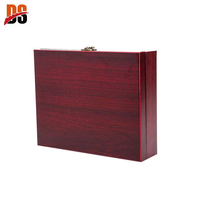 Boîtes cadeaux en bois de luxe personnalisées pour verres à vin, fabriquées à la main, recyclables, marque DS, modèle DSW-1036, Guangdong, sur mesure